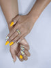 Floral Sunshine - Premium Soft Gel Press On Nails - Butterage